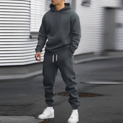 Aamon - Kapuzenpullover- und Hose-Set für Herren