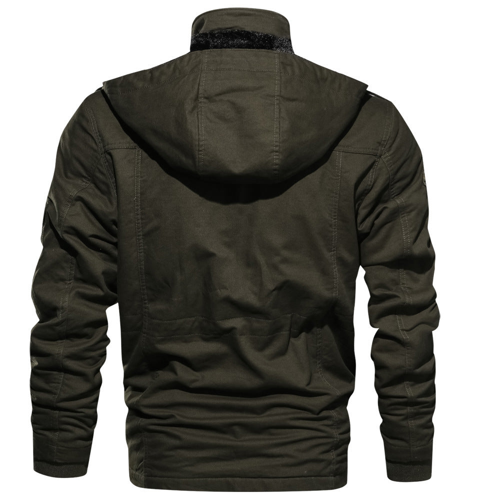 Dawson - Grosso casaco de inverno impermeável com fleece para homens