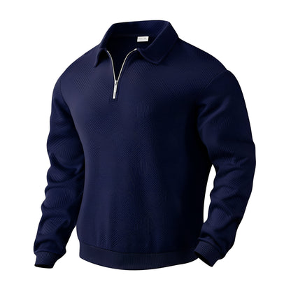 Bertoldo - Half-zip pullover trend for man