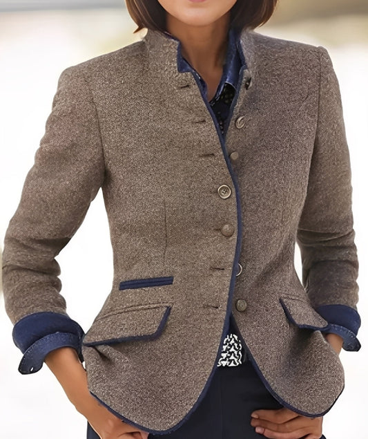 Kaelyn - Moderna Jaqueta Casual com Bolsos para Mulheres