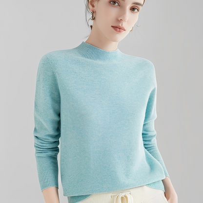 Chrystellene - Bequemer Rollkragenpullover aus Kaschmir für Damen