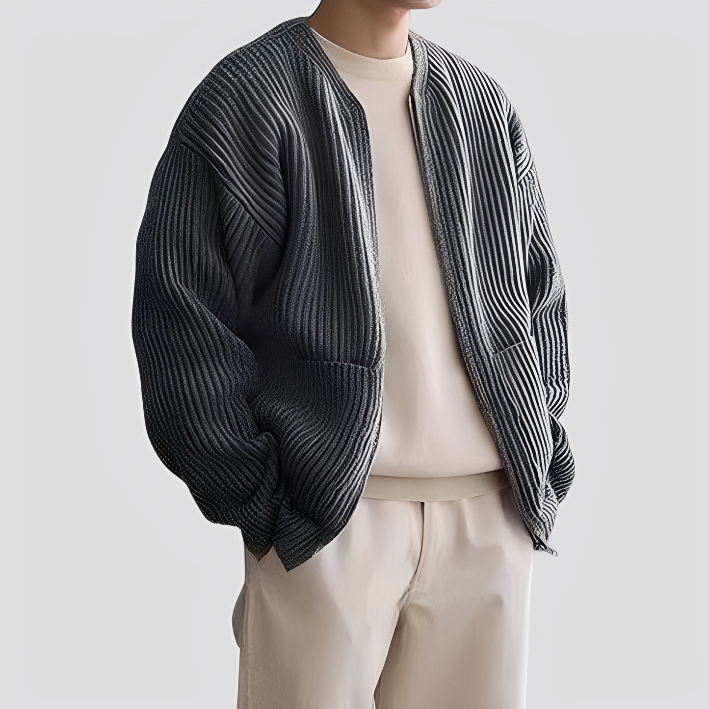 Declan - Eleganter Strickjacke für Herren