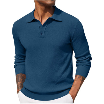 Harrison – Camisa masculina casual de manga longa