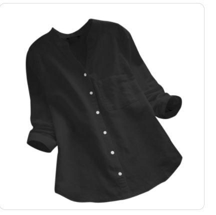 Venetia - Lockeres Hemd aus Leinen und Baumwolle