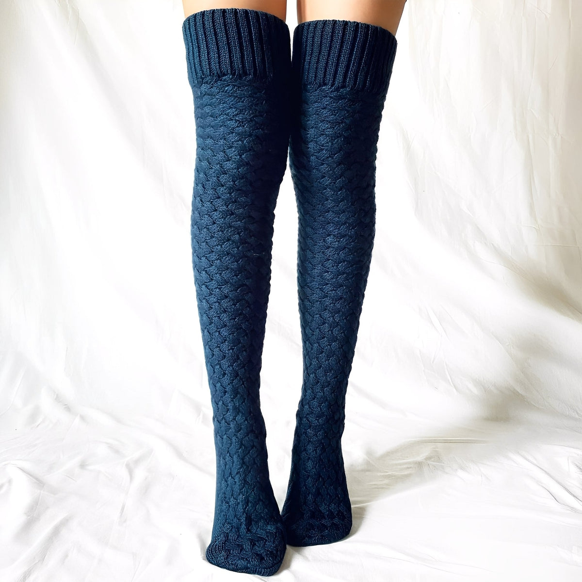Madeline - Meias overknee aconchegantes