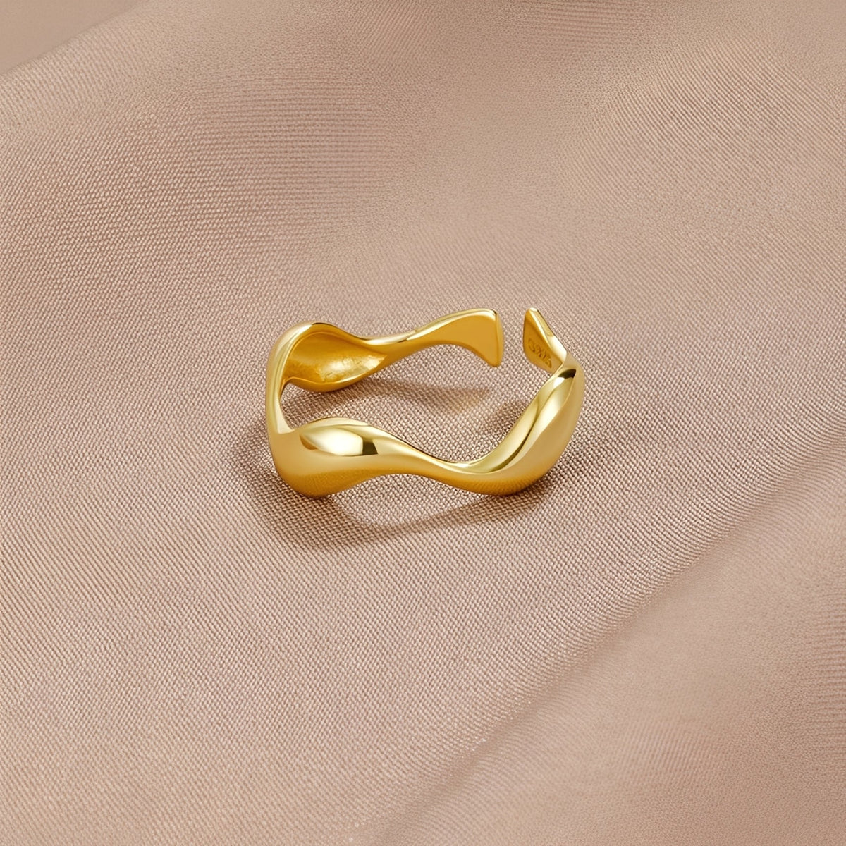Tarah – Anel onda elegante
