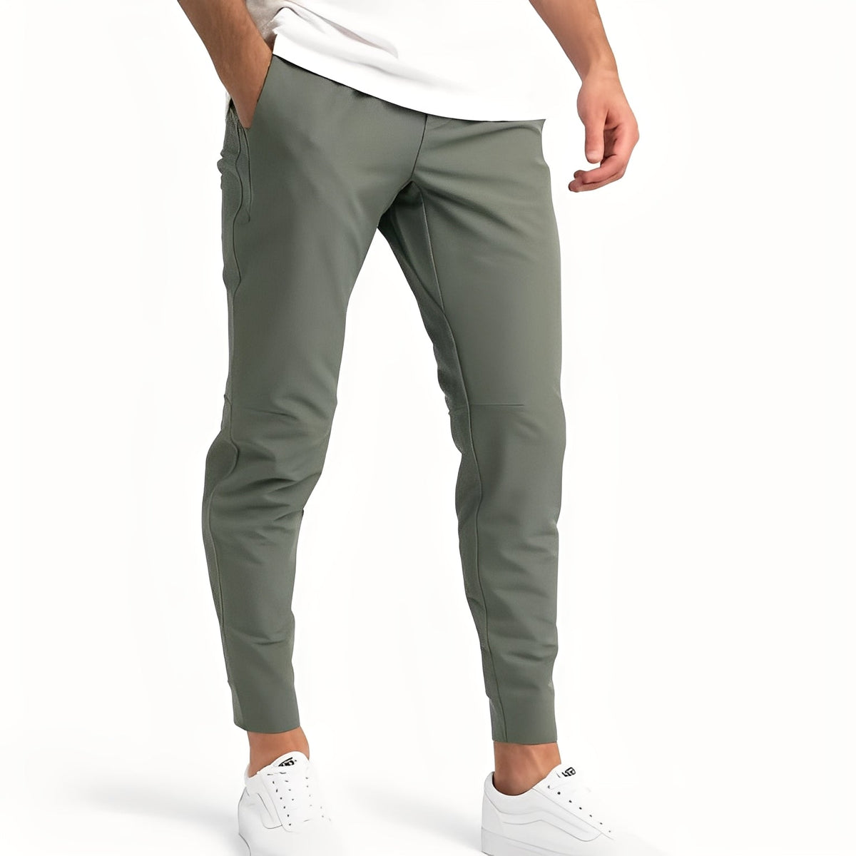 Willard - Calça elástica em corte slim-fit
