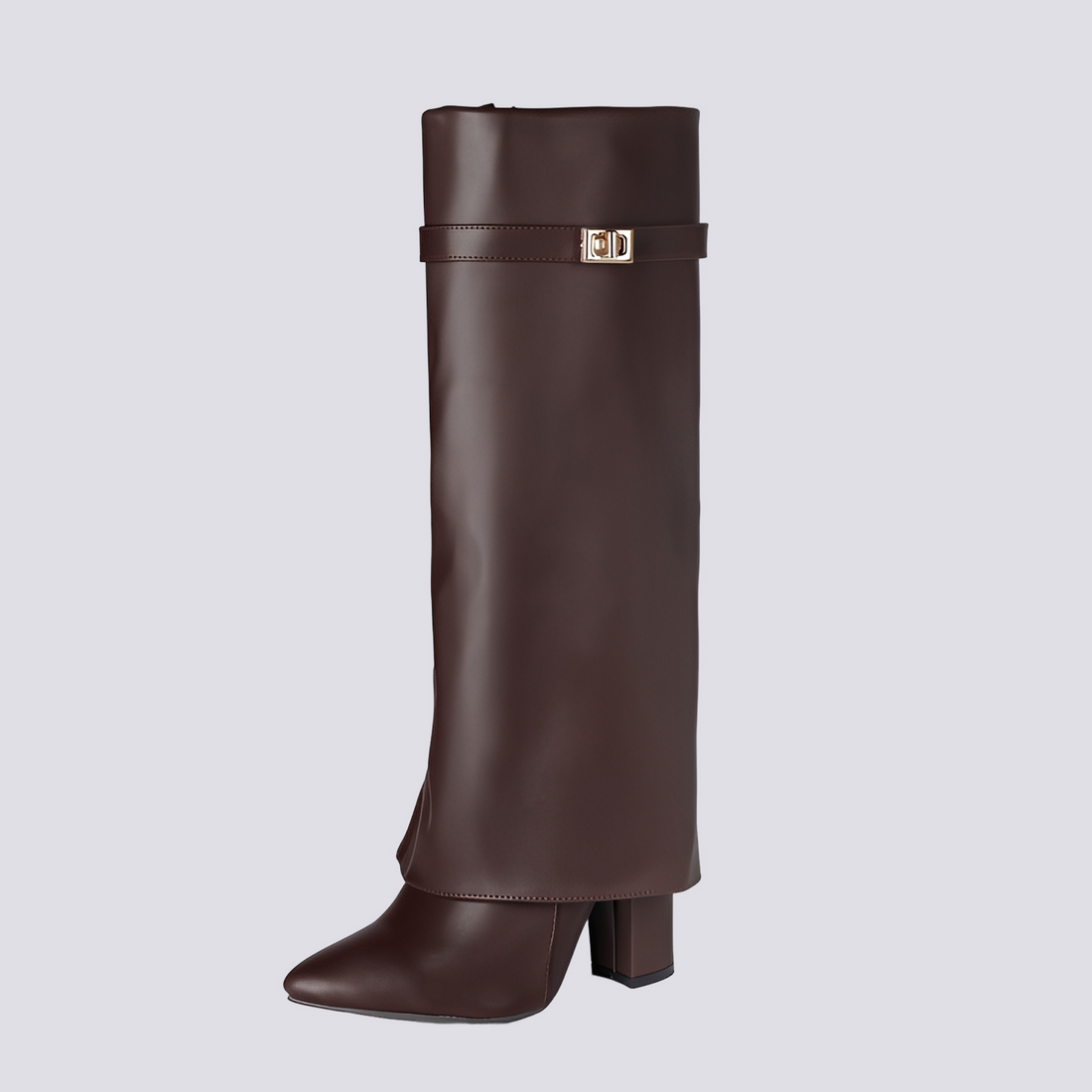 Jacqueline - Botas Estilosas com Salto Bloco