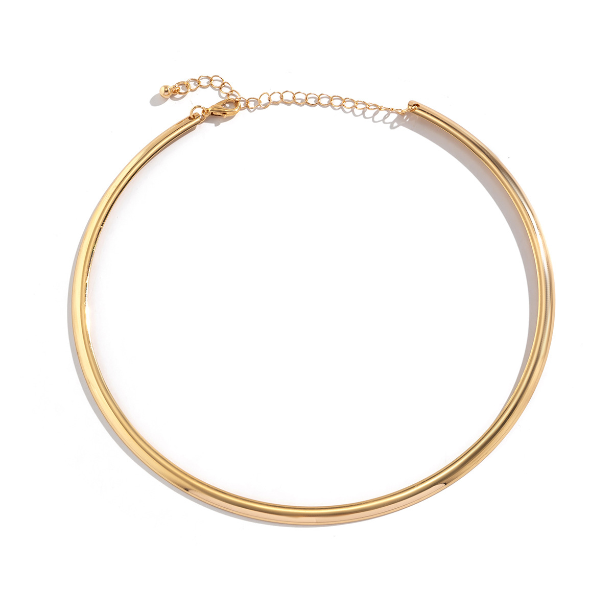 Colar Clavícula Anel - Choker delicado em forma de anel