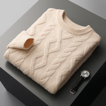 Connell - Camisola elegante e grossa para homem