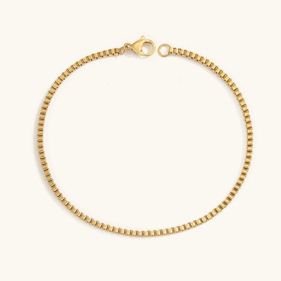Victoria – Bracelete corrente em ouro