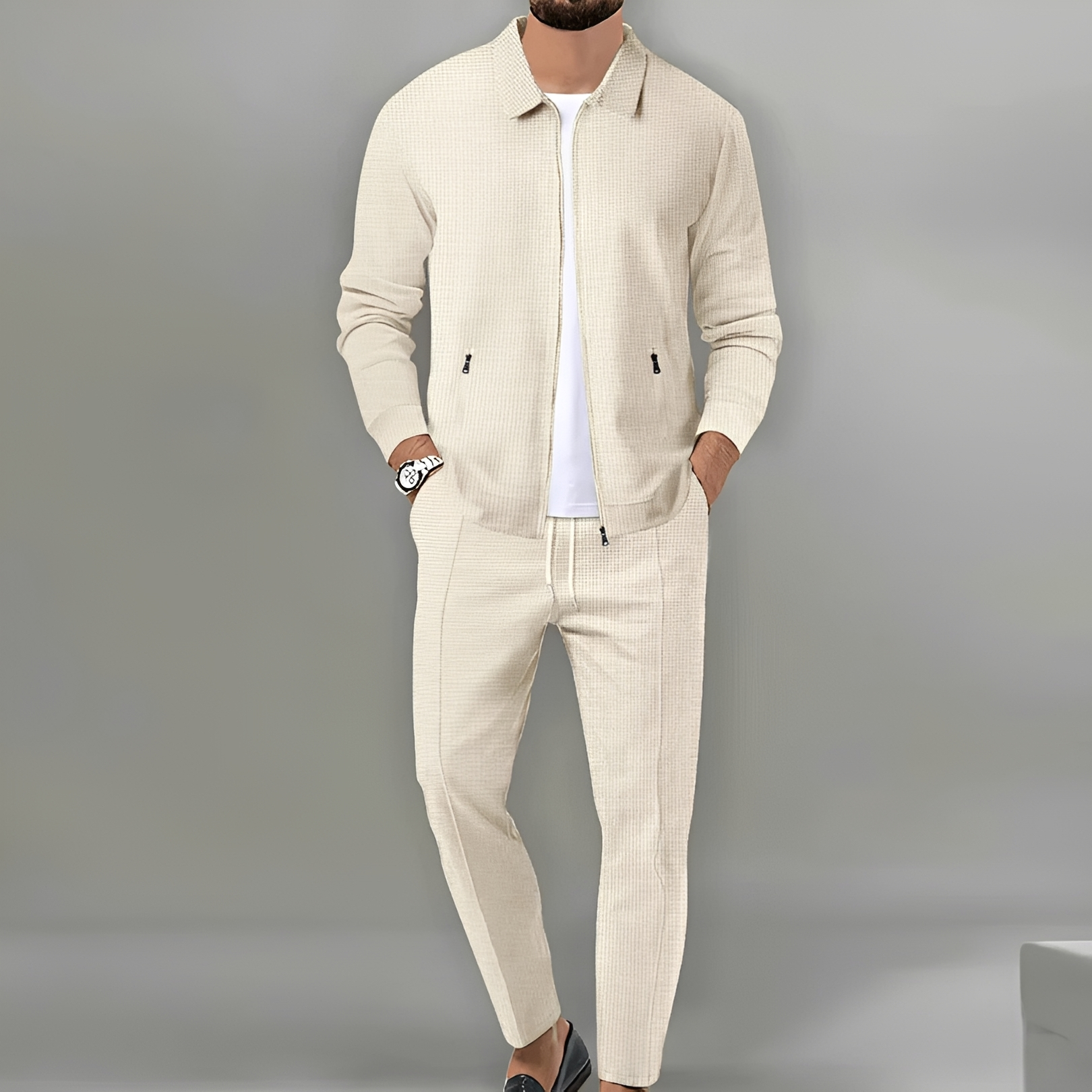 Alvin - Conjunto de calças elegante e confortável
