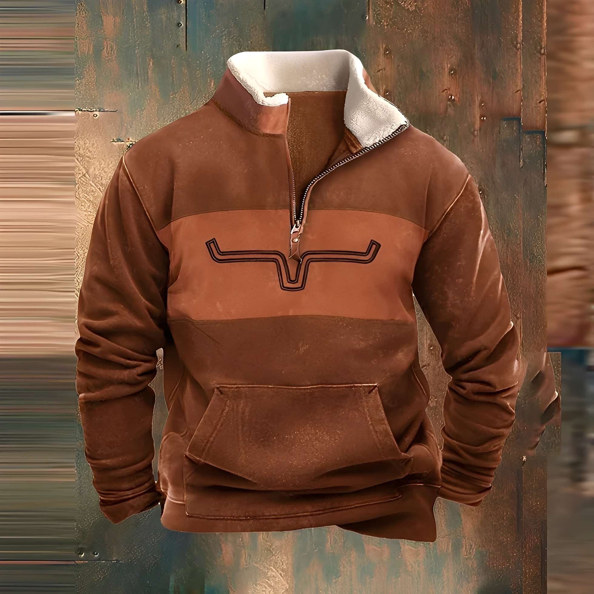 Kenton - Jaqueta vintage em estilo confortável