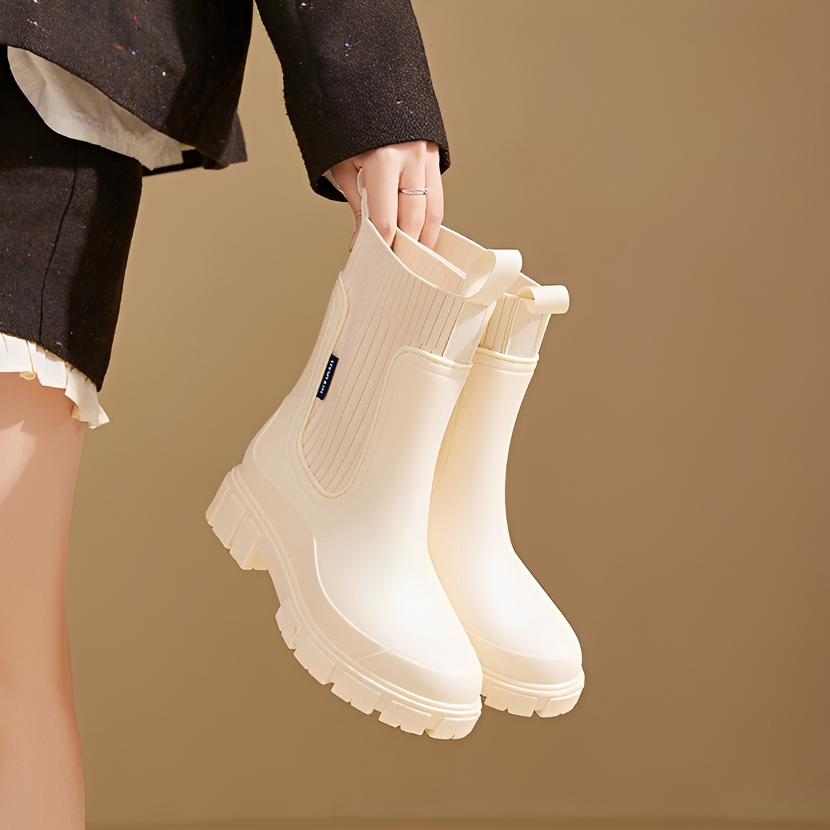 Claire - Botas de chuva confortáveis e impermeáveis