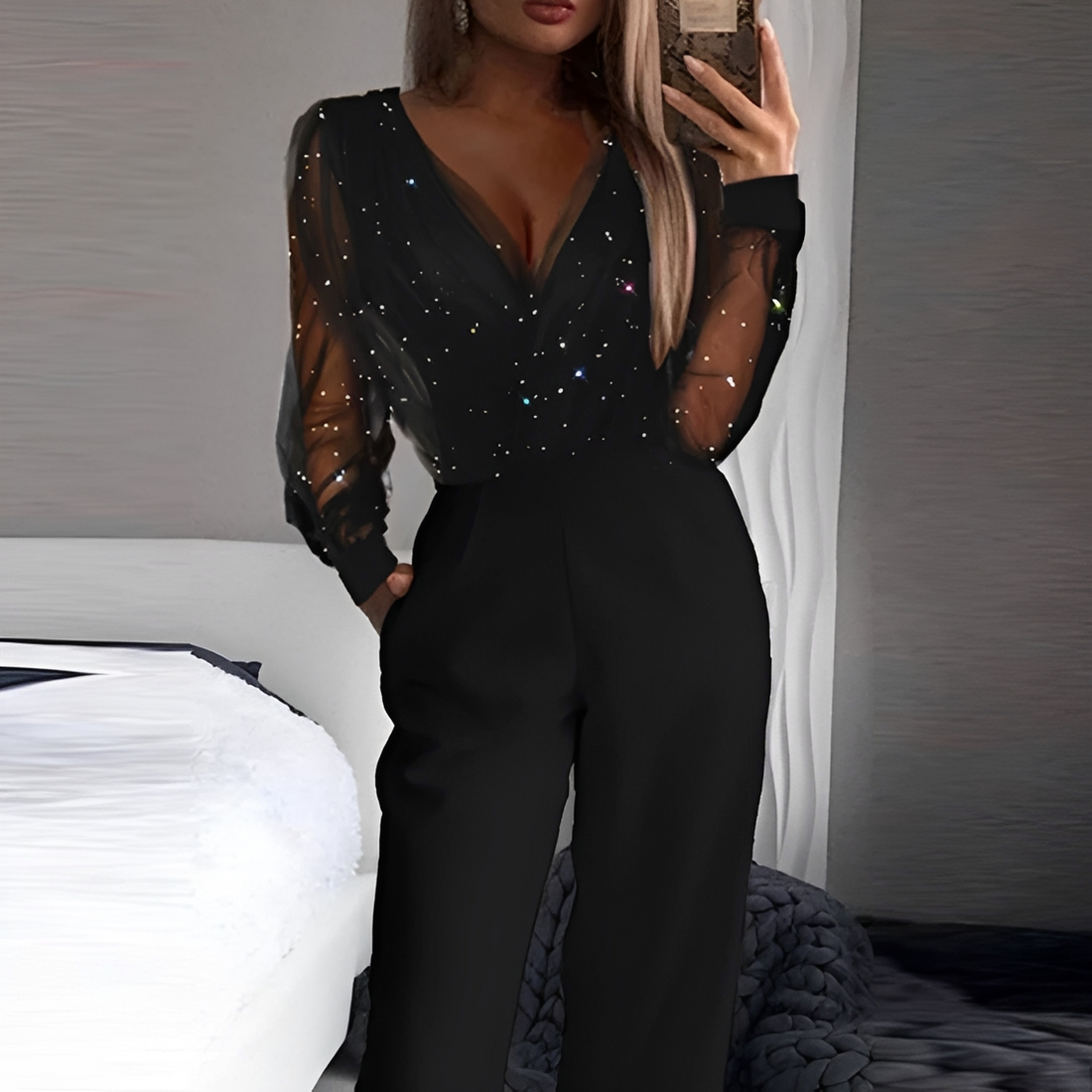 Kaye - Macacão elegante e chique