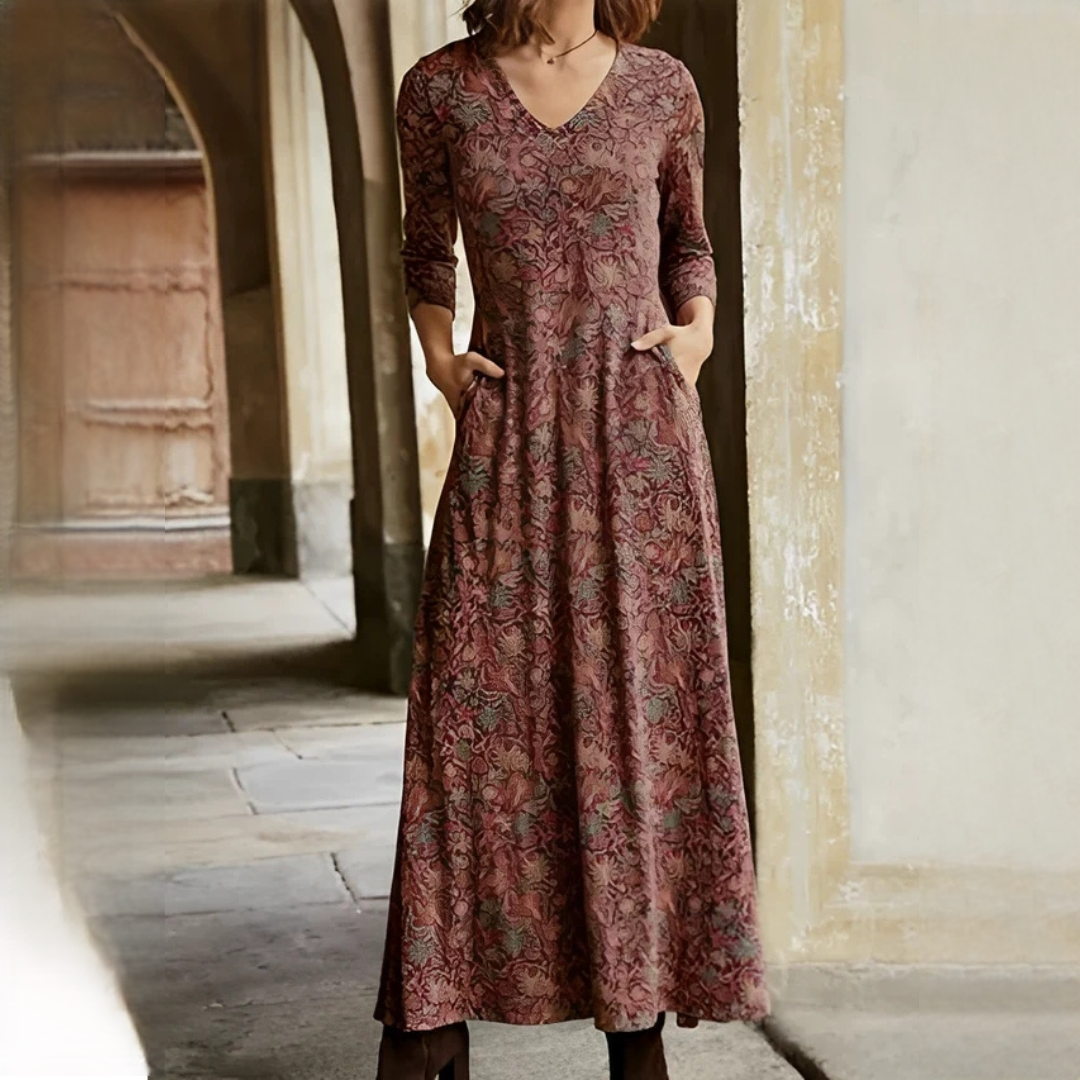 Adeline - Vestido elegante e chique