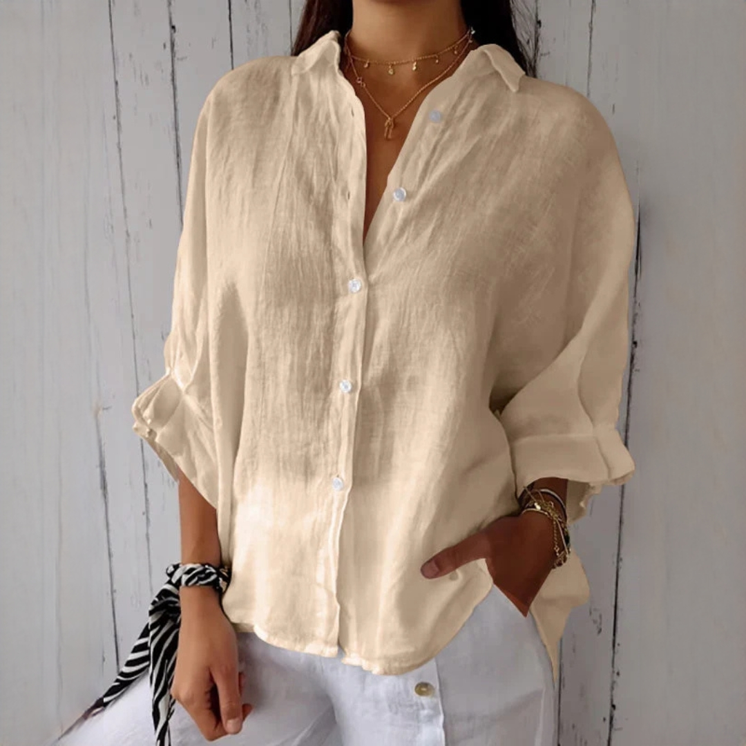 Reena - Camisa casual e confortável