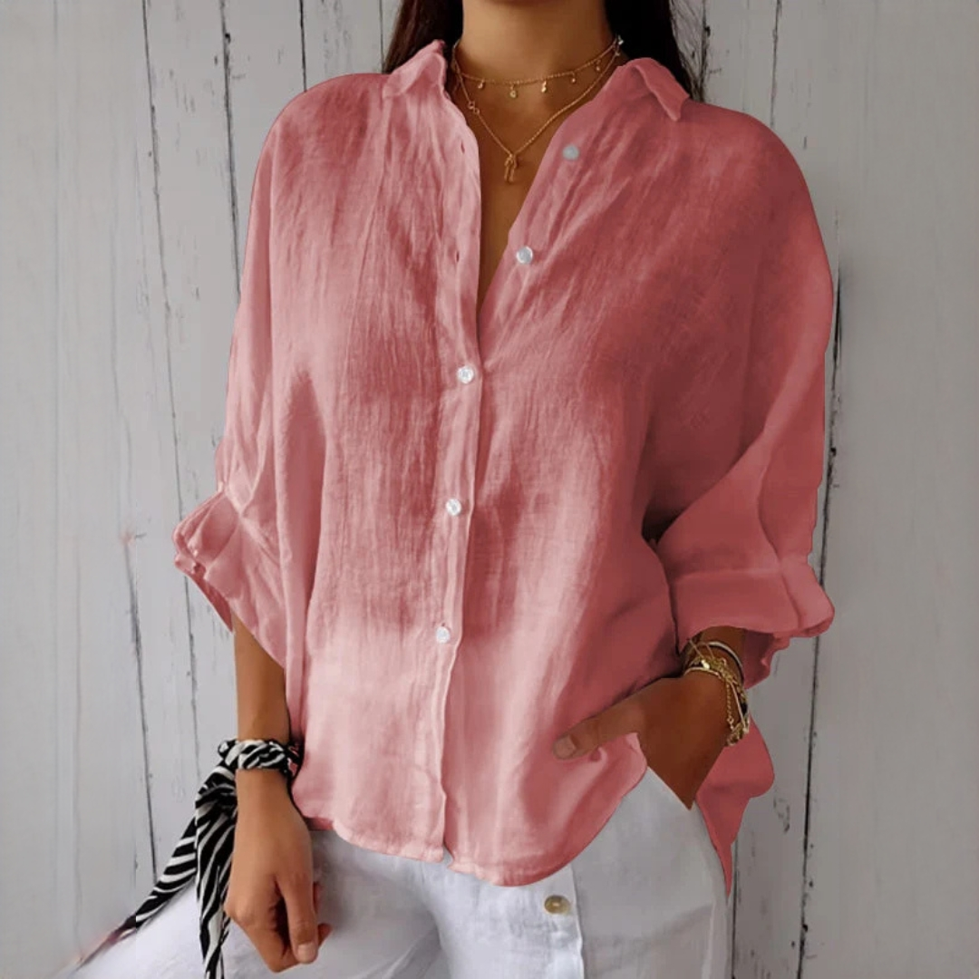 Reena - Camisa casual e confortável