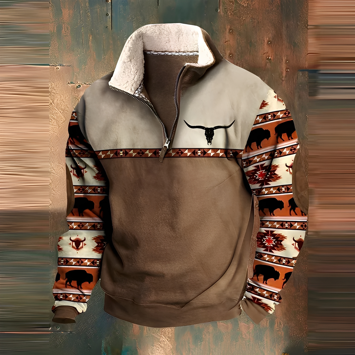 Kenton - Jaqueta vintage em estilo confortável
