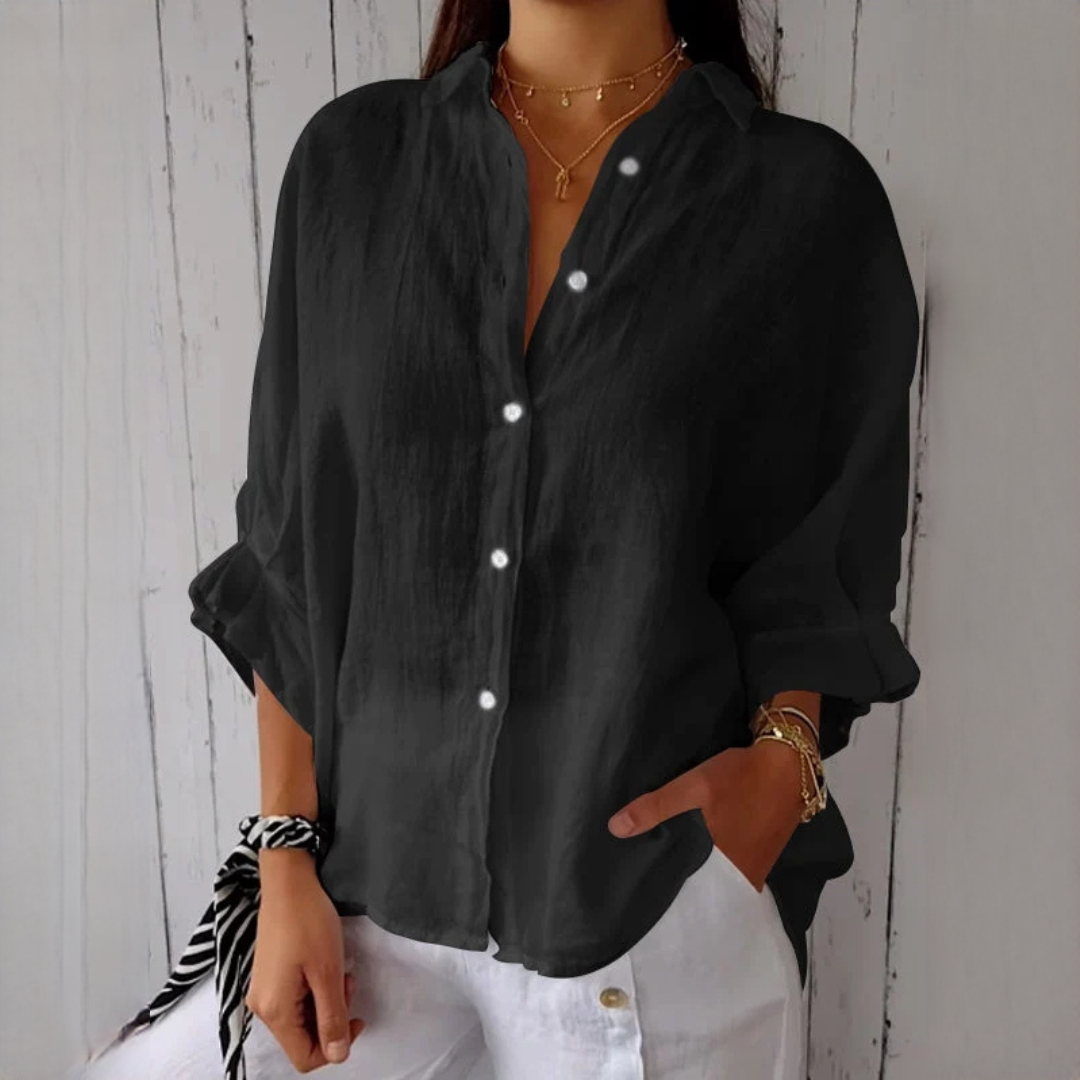 Reena - Camisa casual e confortável