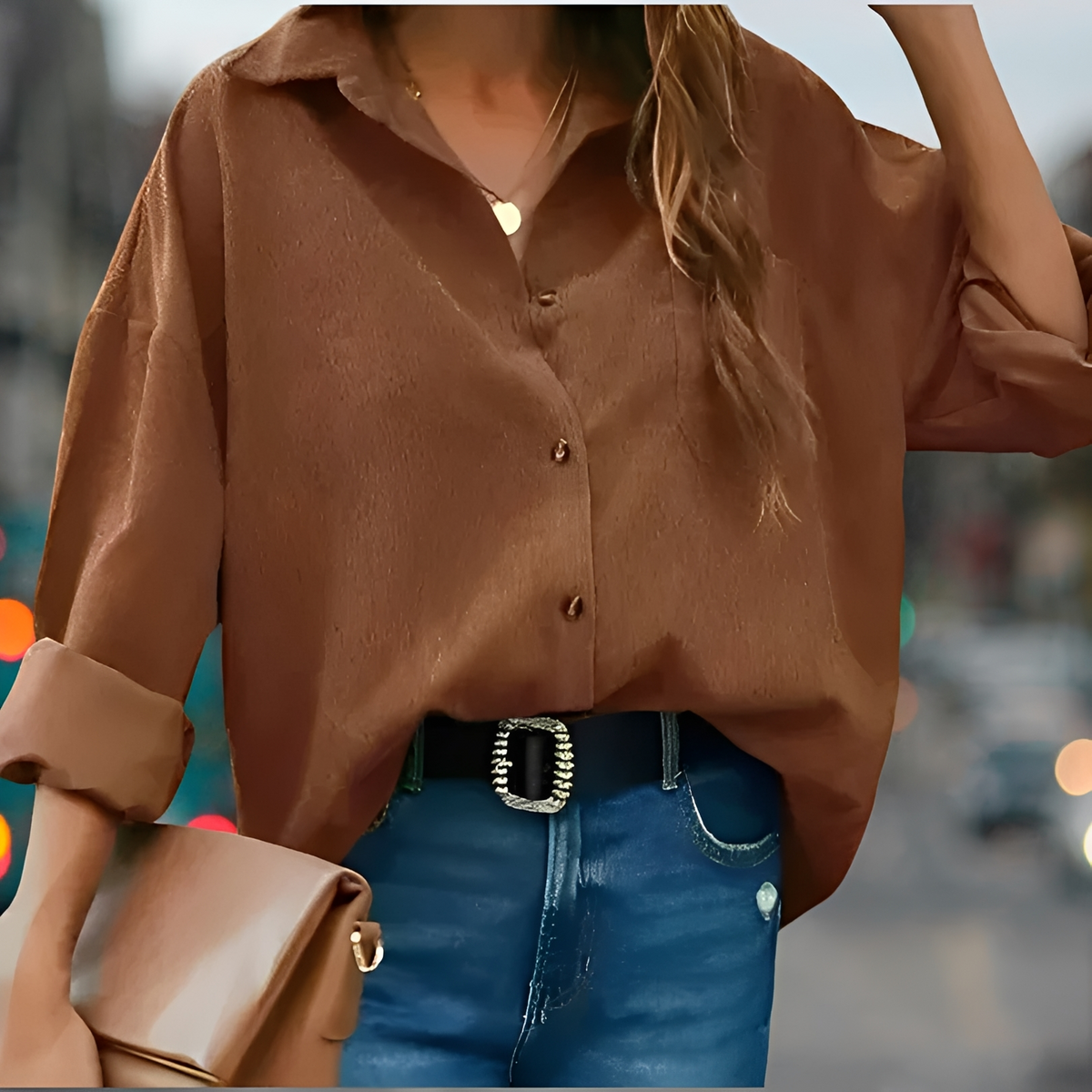 Wendela - Blusa elegante com caimento solto