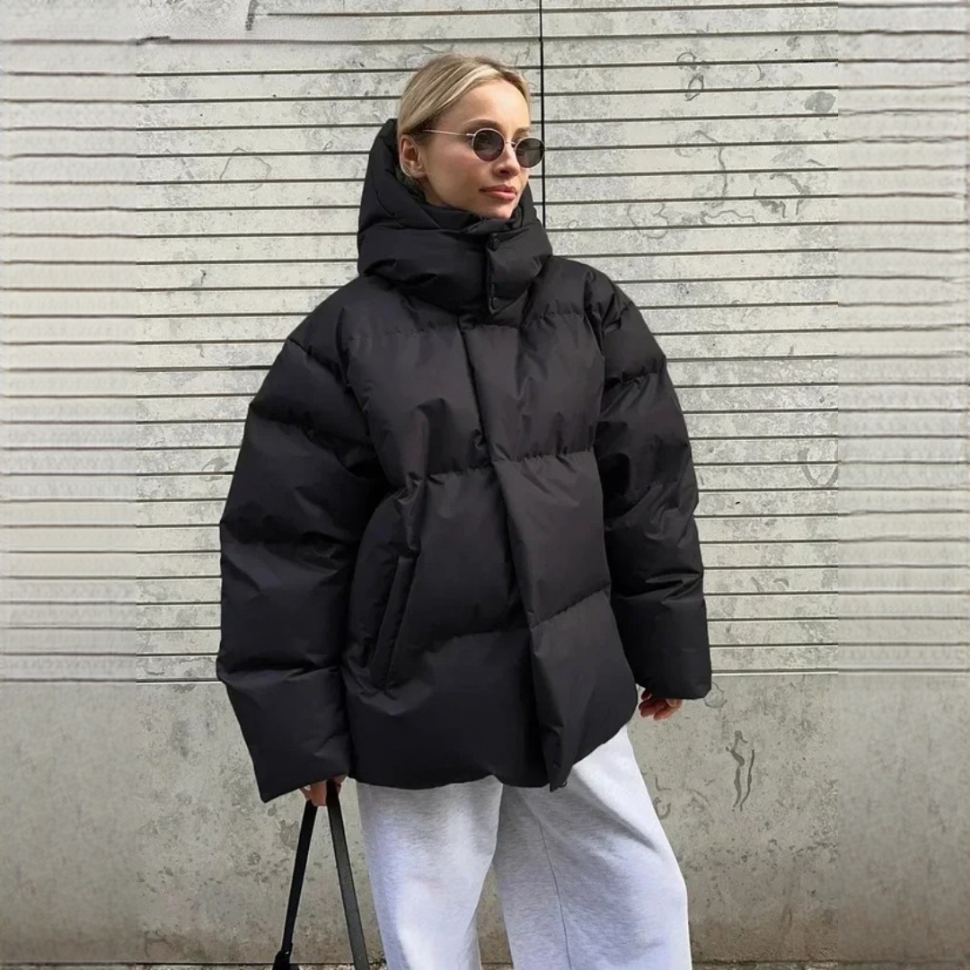 Marzia - Jaqueta oversized elegante e quente