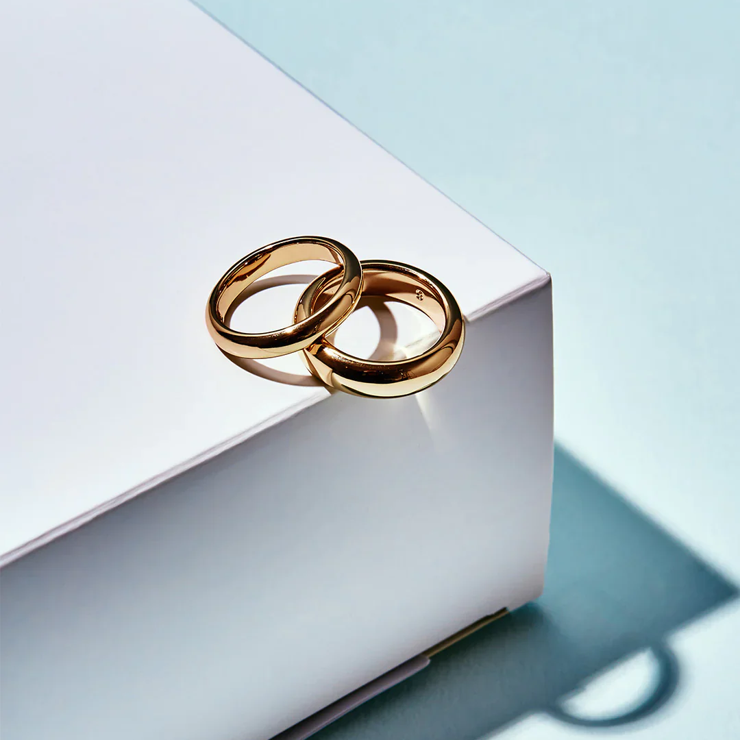 Eloane – Bague moderna à acabamento brilhante