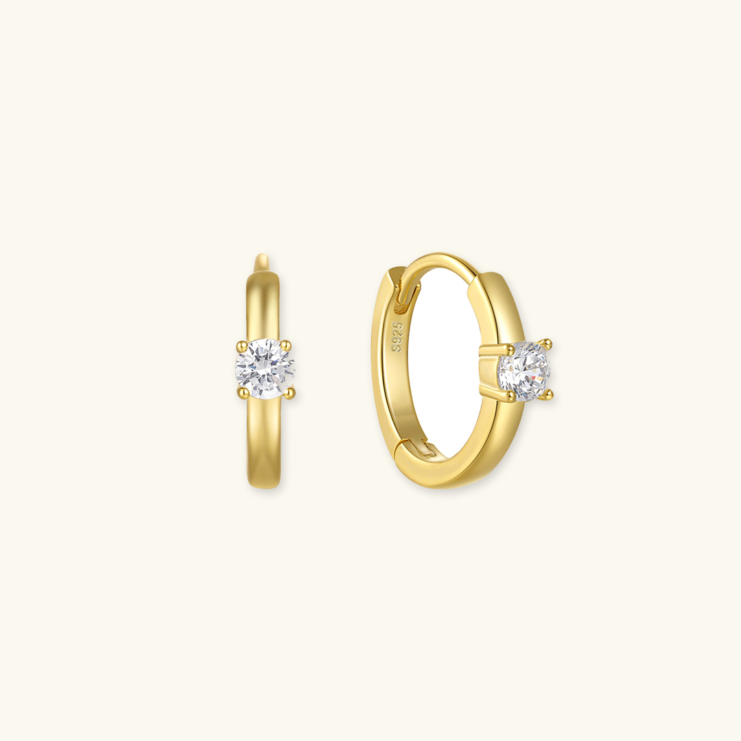Aurielle – Brincos solitários elegantes