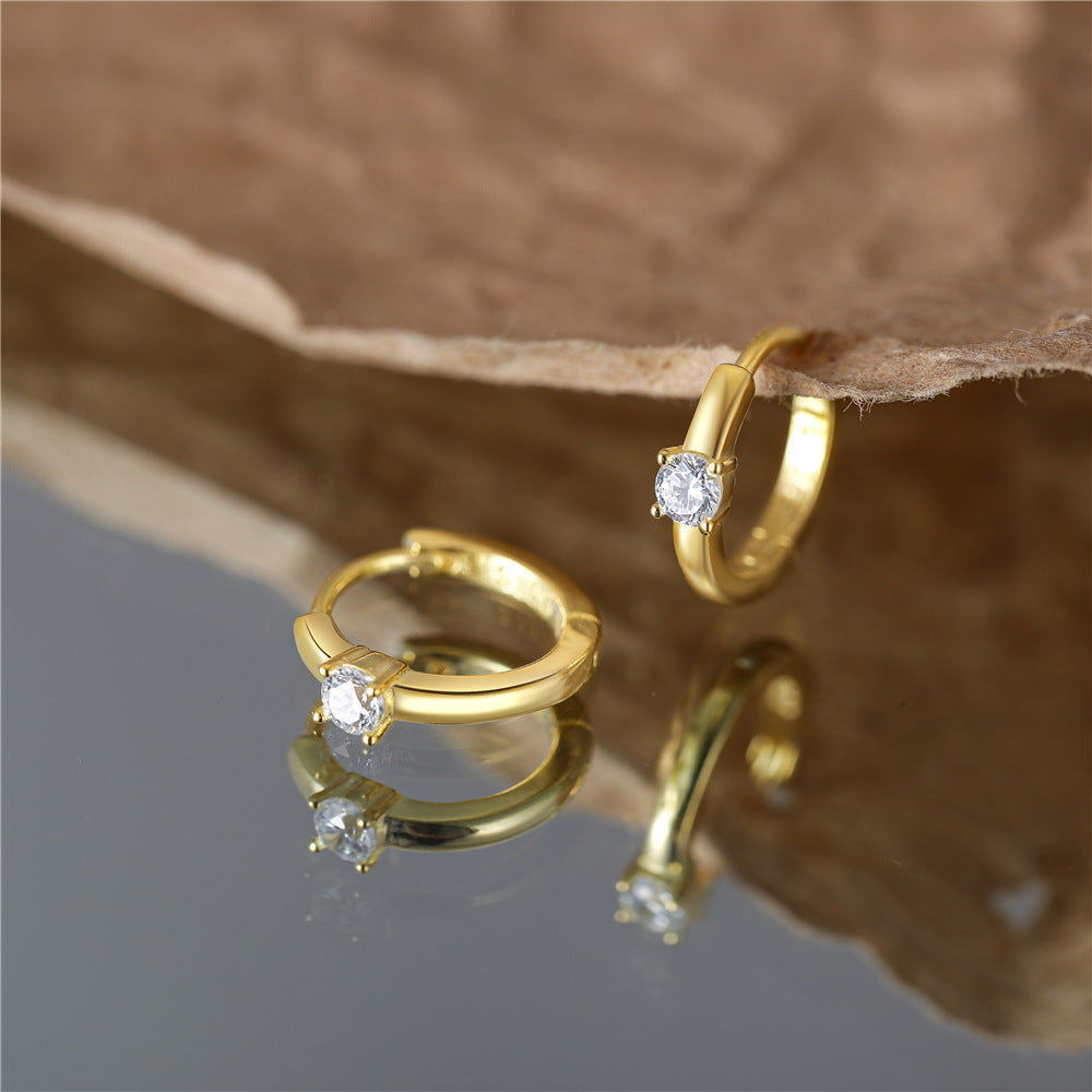 Aurielle – Brincos solitários elegantes