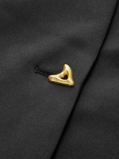 Leonie - Bluse mit V-Ausschnitt und Knopfleiste