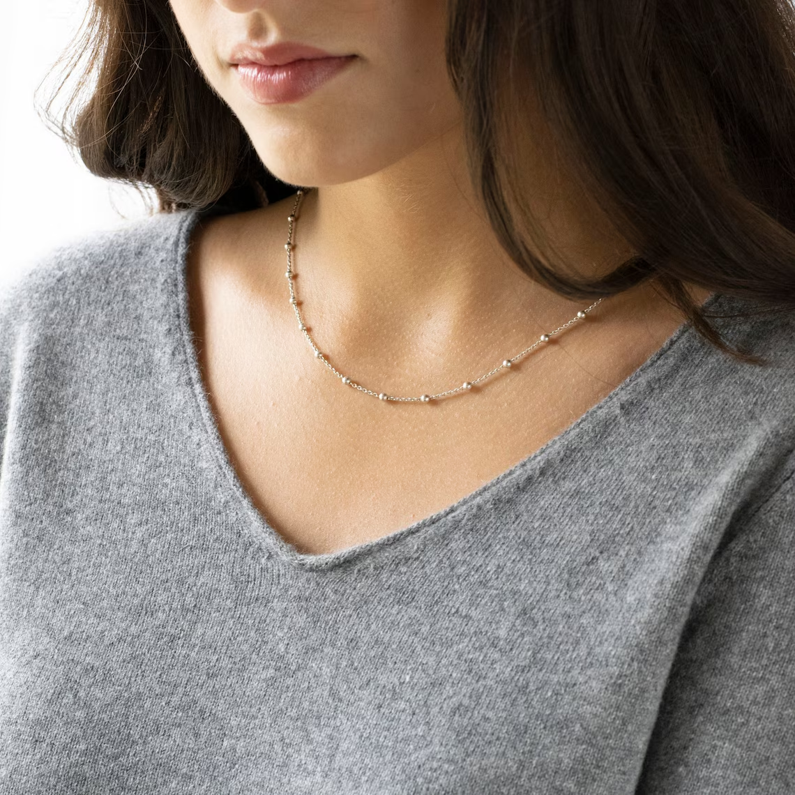 Colar Choker Satélite - Colar de Luxo Dourado