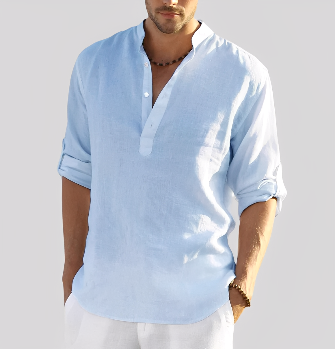 Adriano – Camisa de Linho para Homem