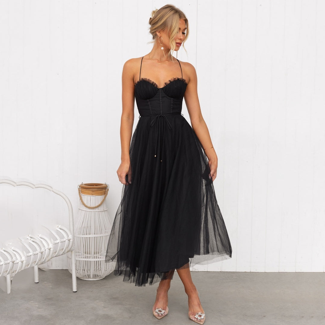 Franca – Vestido Midi com Corte Clássico