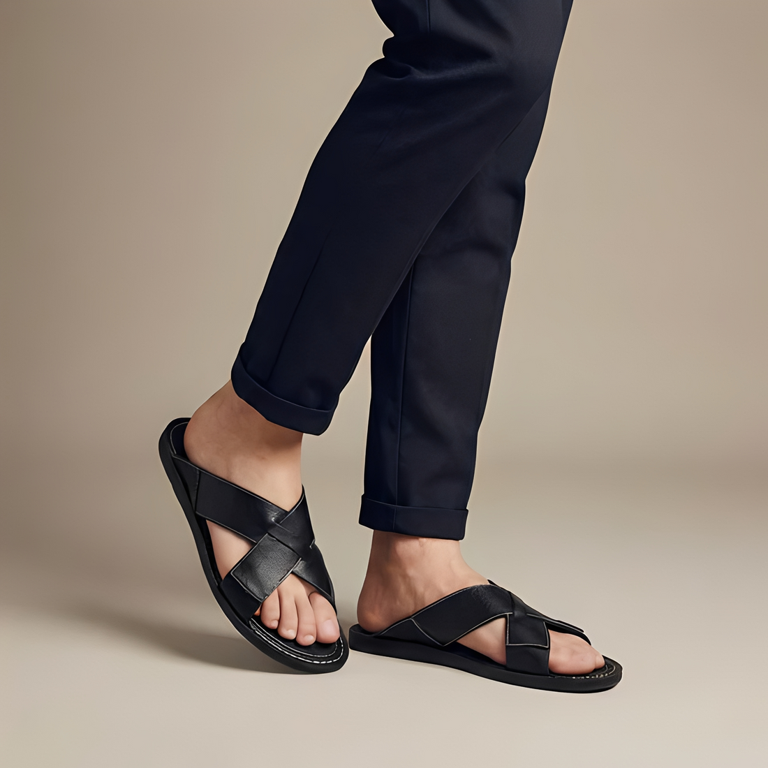 Renejay - Sandálias de verão modernas e elegantes para homens