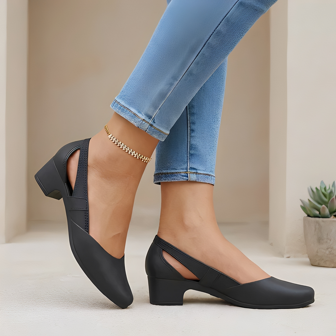 Shemarah - Sapatos elegantes de bico fino para mulheres