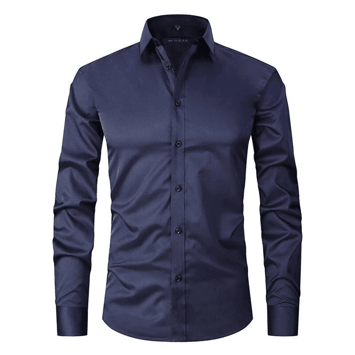 Lars – Camisa Ajustada de Manga Longa
