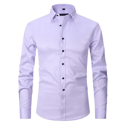 Lars – Camisa Ajustada de Manga Longa