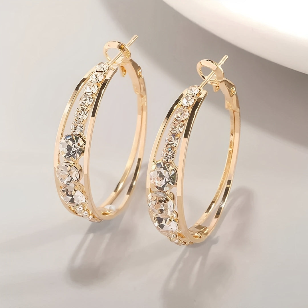 Alina – Argolas elegantes com brilho