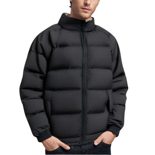 Calvin – Quilted Jacket for Men with Fleece Lining