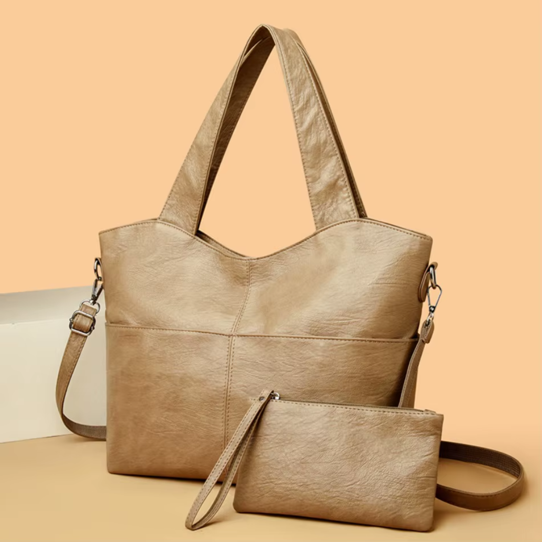 Gabbie – Elegante Strukturierte Tasche mit Doppelgriff
