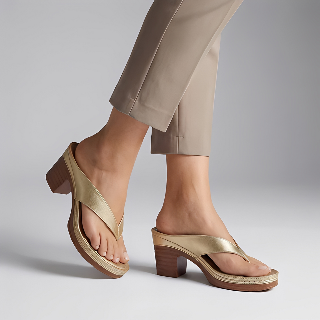 Erma - Sandalias de salto elegantes para mulheres