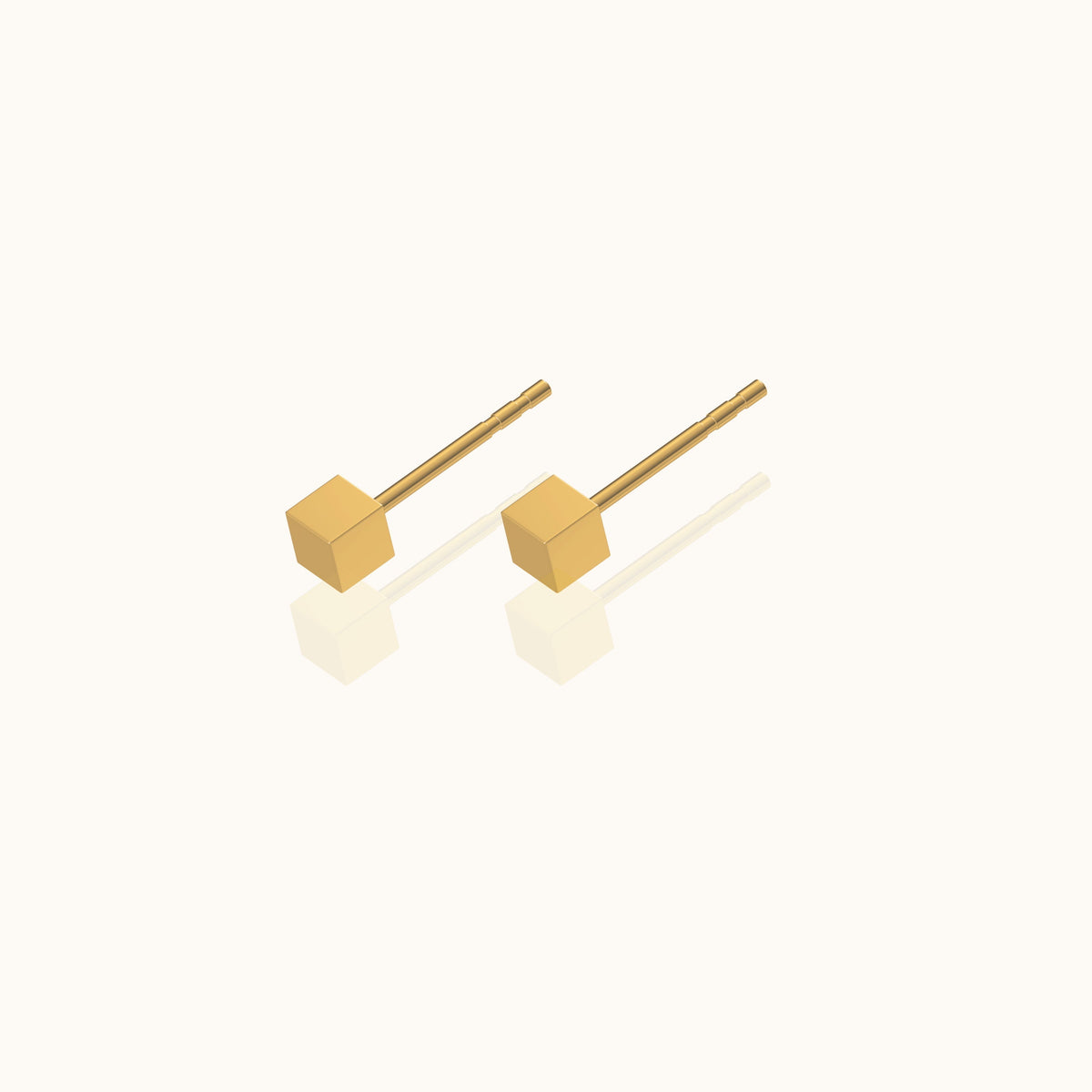 Yasuko - Brincos cúbicos minimalistas
