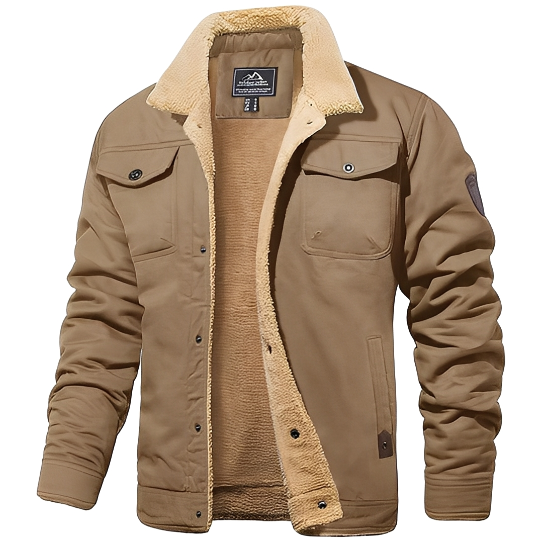 Marceau - Casaco de inverno descontraído e quente para homem