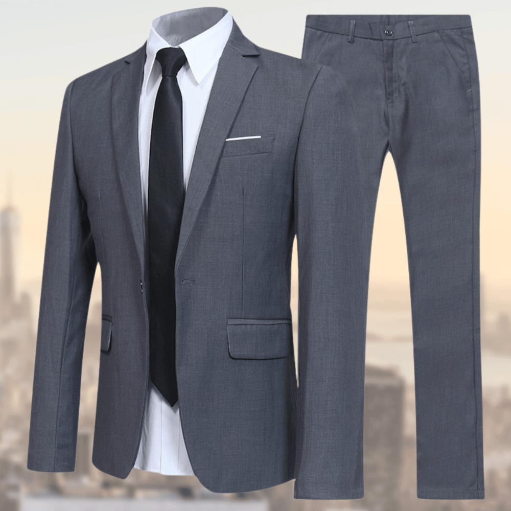 Clyde - Elegante terno de 2 peças para homens