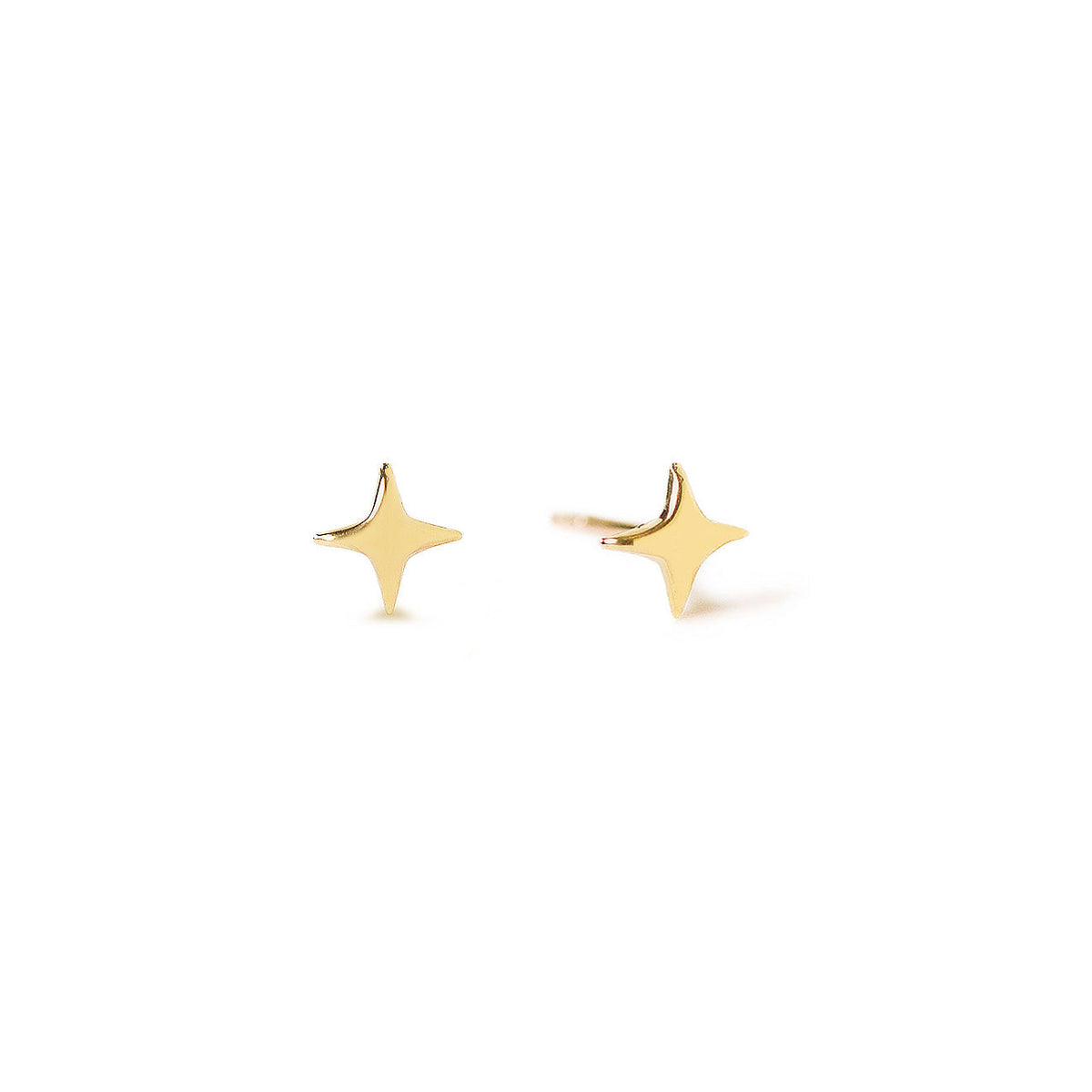 Kathryn - Brincos em estrela com brilho