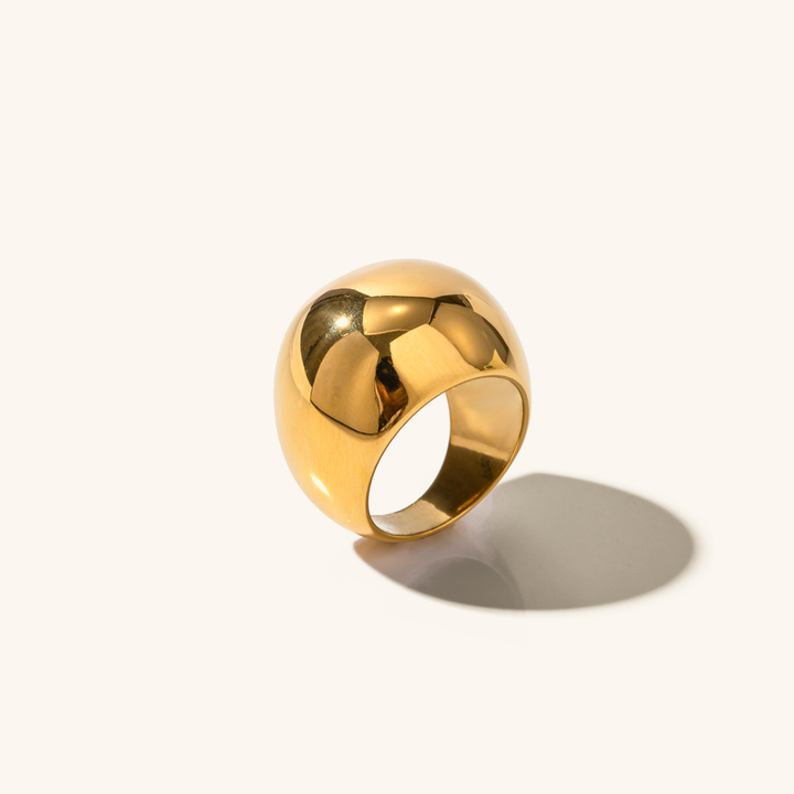 Ella – Bague dôme contemporânea