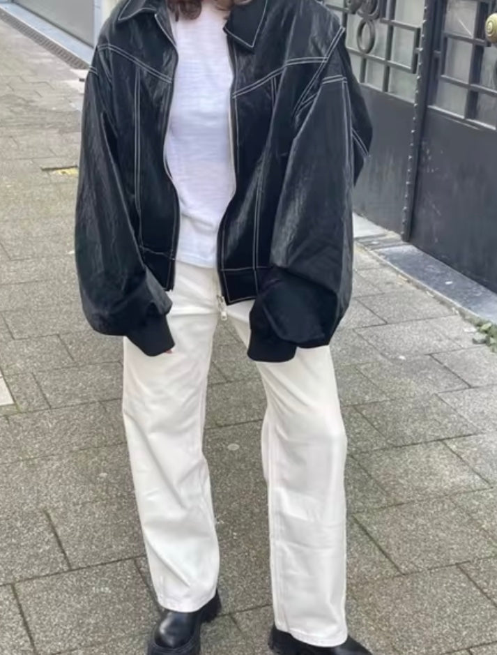 Lucia – Jaqueta Bomber Oversize