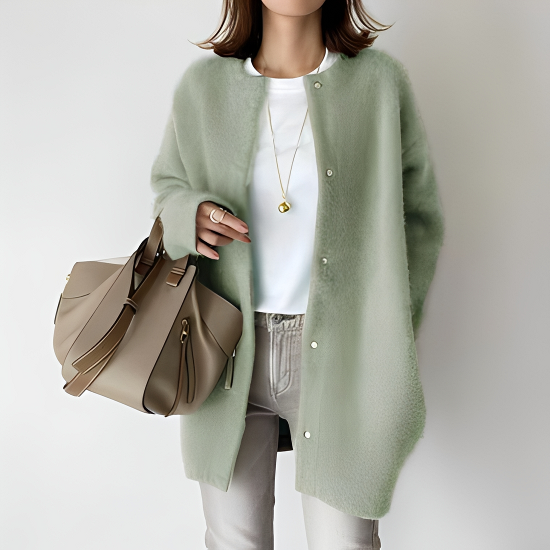 Khaya - Cardigan Sofisticado e Aconchegante para Mulheres