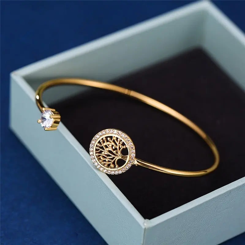 Aeriel – Bracelete ajustável com árvore da vida