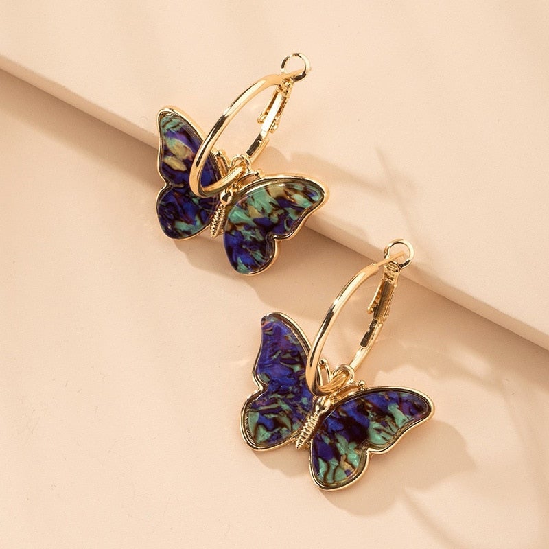 Maribelle – Brincos borboleta brilhantes